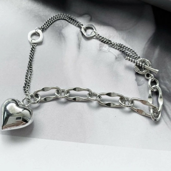925 Love OT Buckle Bracelet - Picture 3 of 6
